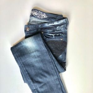 Express Ultra Skinny Low Rise Jeans